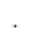 Valentino Garavani White Calf Leather Bos Taurus Athletic Sneakers