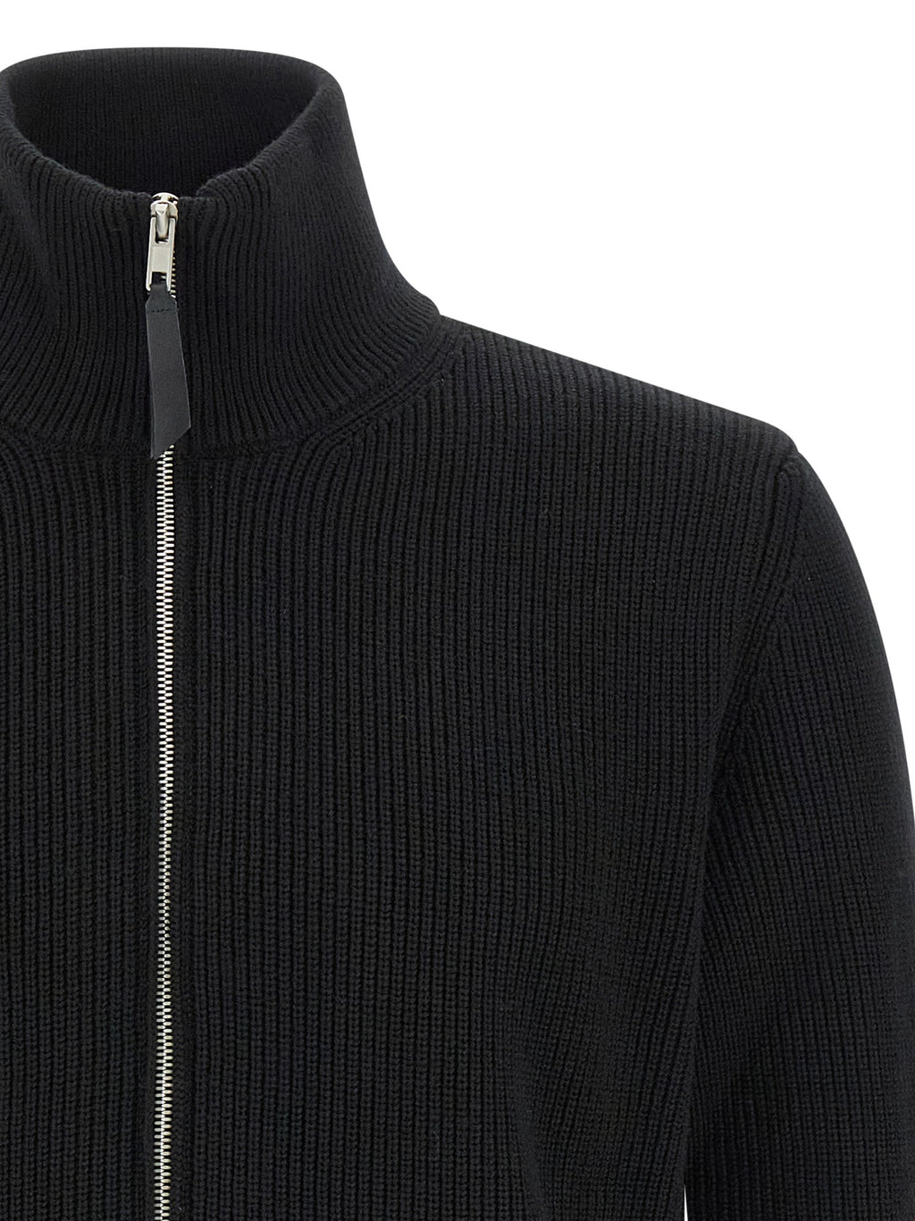 Maison Margiela Black Cotton Cardigan