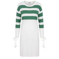 Malo White Cotton Women's Dress