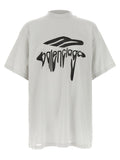 Balenciaga White Cotton T-Shirt