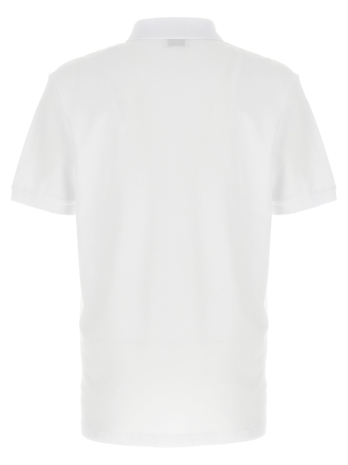 Moschino White Cotton Polo Shirt