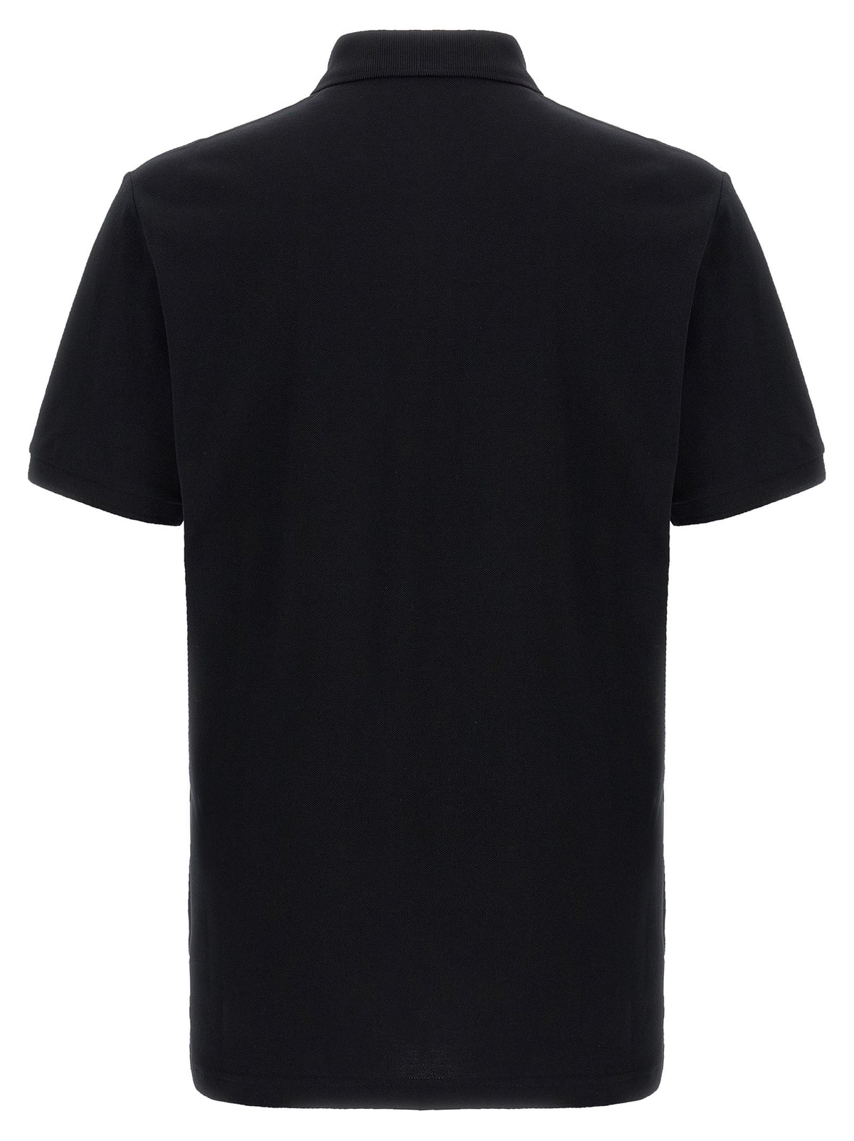 Moschino Black Cotton Polo Shirt