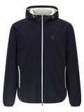 Brunello Cucinelli Blue Polyamide Shell Jacket