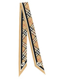 Burberry Beige Satin Foulard