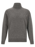 Brunello Cucinelli Gray Cashmere Cardigan