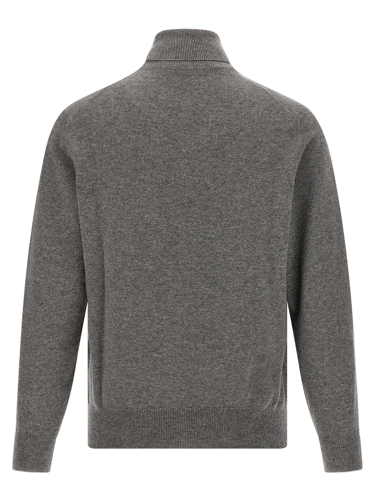 Brunello Cucinelli Gray Cashmere Cardigan