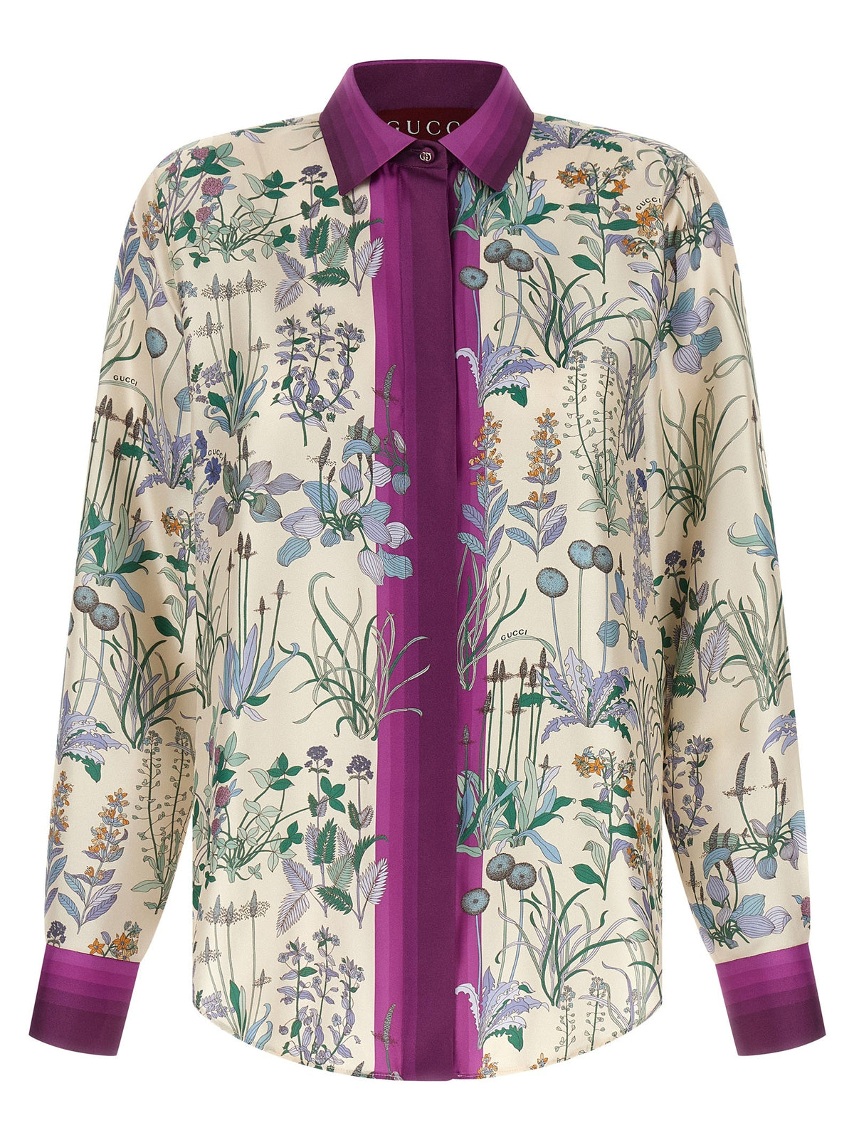 Gucci Multicolor Silk Blouse