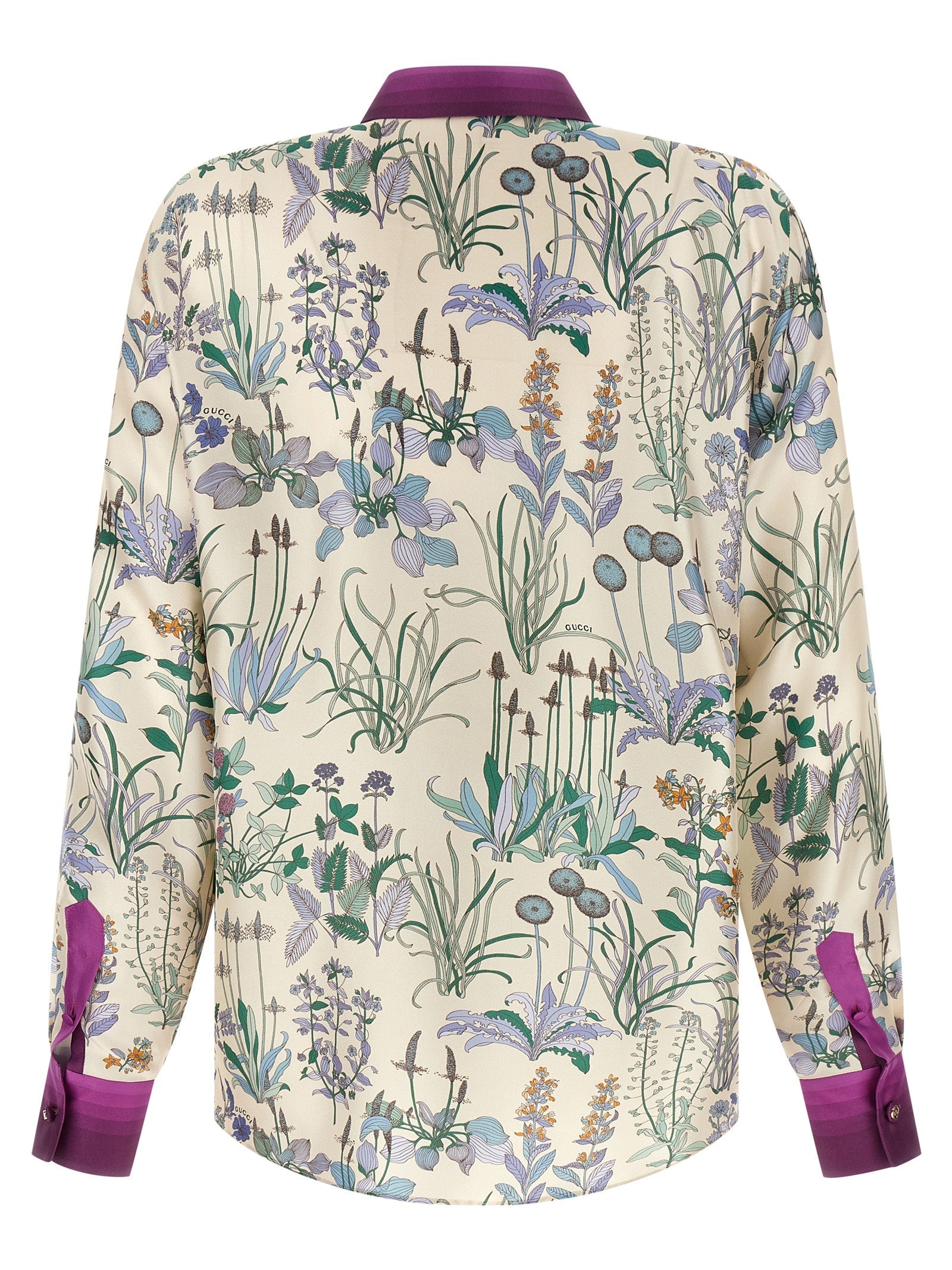 Gucci Multicolor Silk Blouse