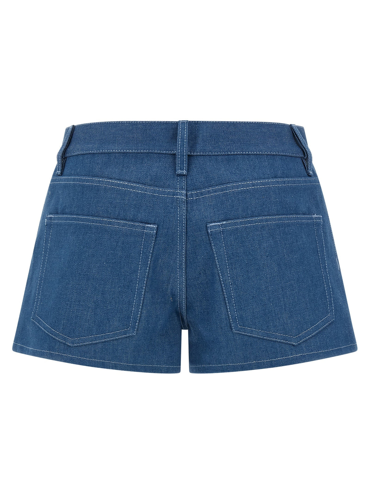 Gucci Blue Cotton Bermuda Shorts
