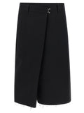 Maison Margiela Black Cotton Bermuda Shorts