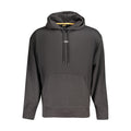Black Cotton Men's Hoodie