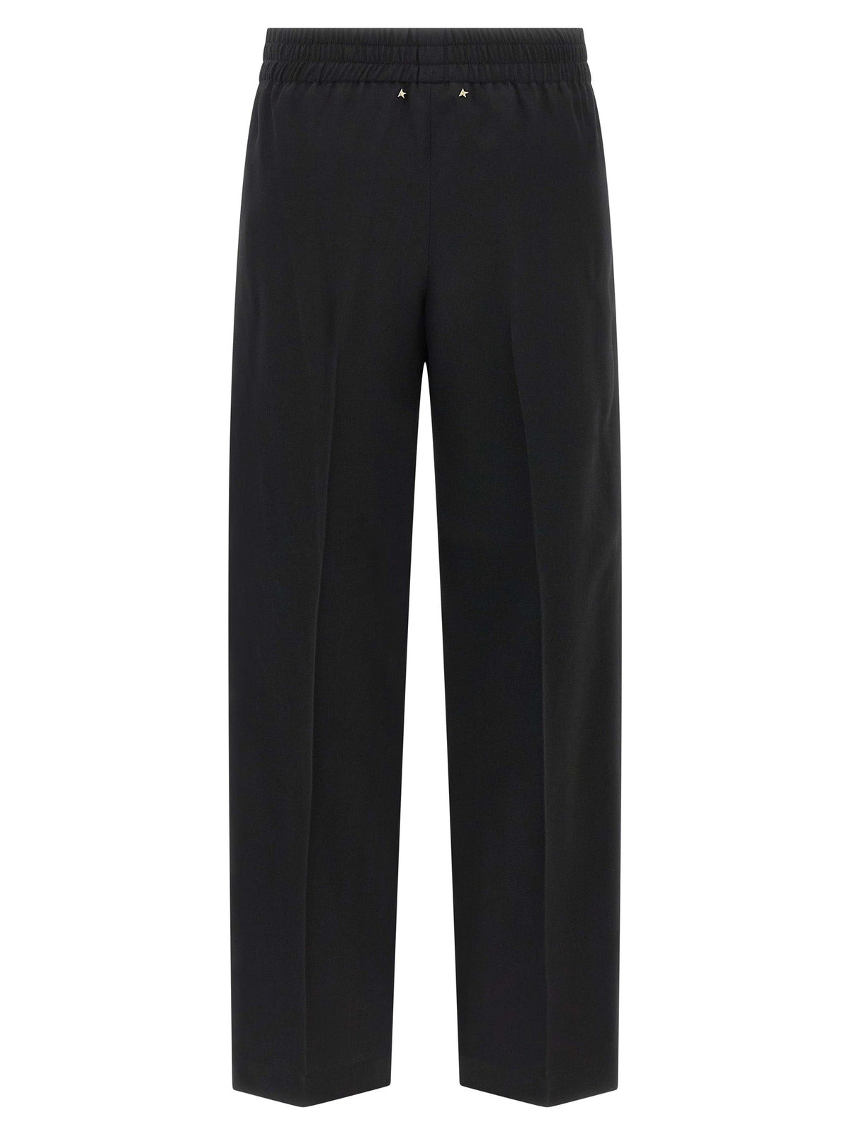 Golden Goose Black Virgin Wool Casual Pants