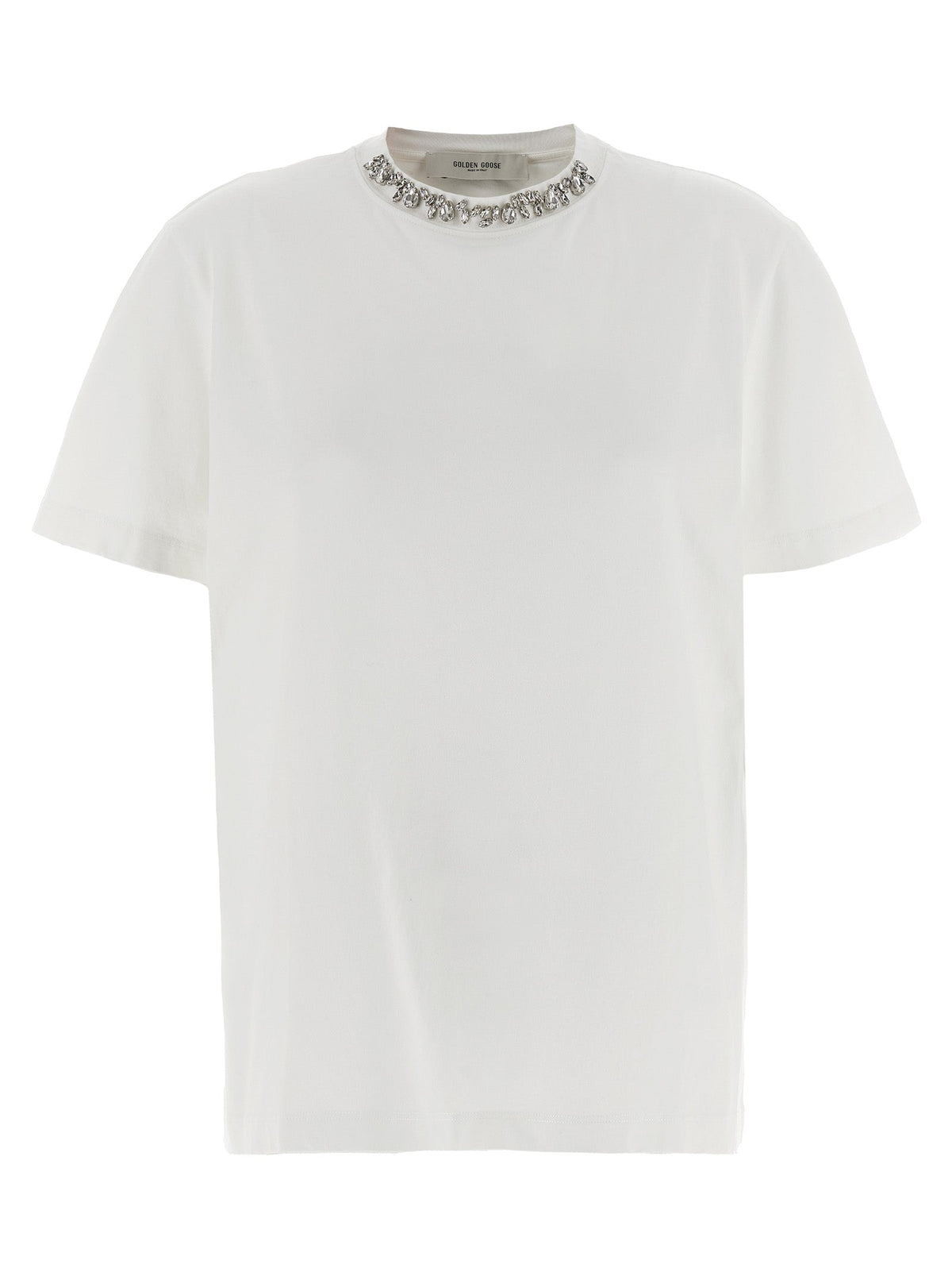 Golden Goose White Cotton T-Shirt