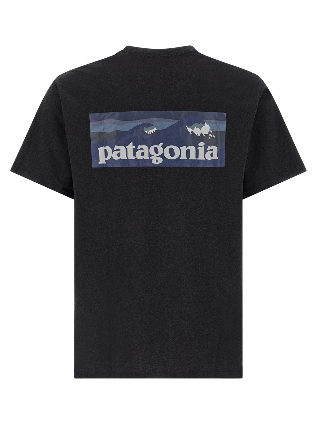 PATAGONIA Black Cotton T-Shirt