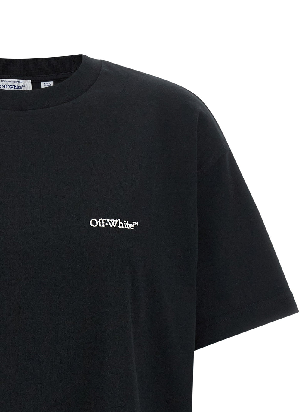 Off-White Black Cotton Sportswear