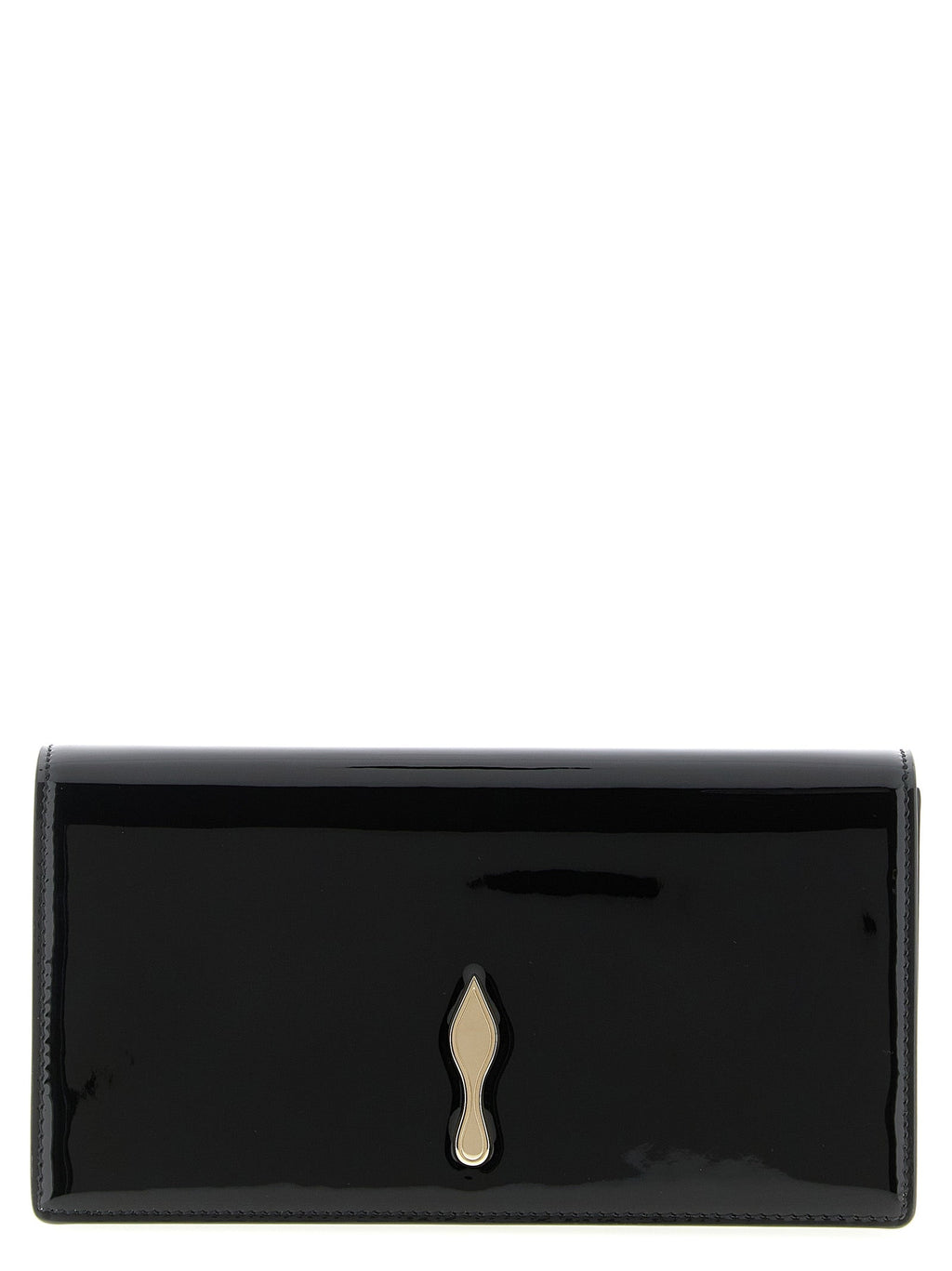 Christian Louboutin Black Calfskin Clutch Bag