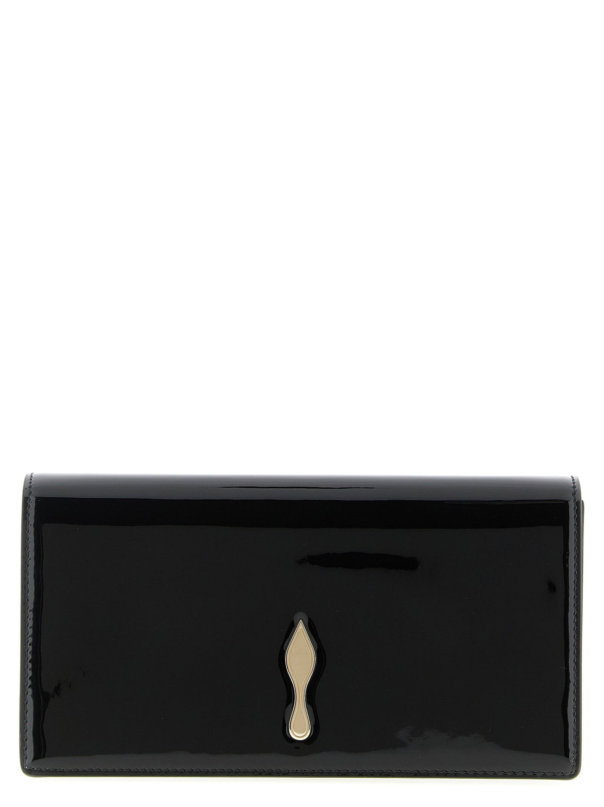 Christian Louboutin Black Calfskin Clutch Bag