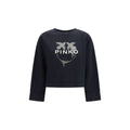 PINKO Black Cotton Sweatshirt