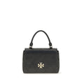 Tory Burch Black Calf Leather Bos Taurus Wallet