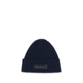 Dolce & Gabbana Blue Wool Oves Aries Beanie