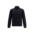 Roberto Collina Black Wool Oves Aries Turtleneck