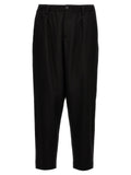 Marni Black Virgin Wool Cropped Pants