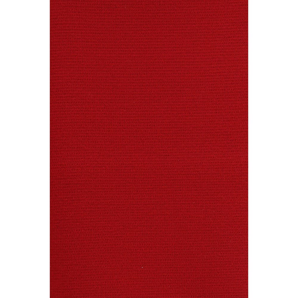 Fabiana Filippi Red Wool Oves Aries Mini Skirt
