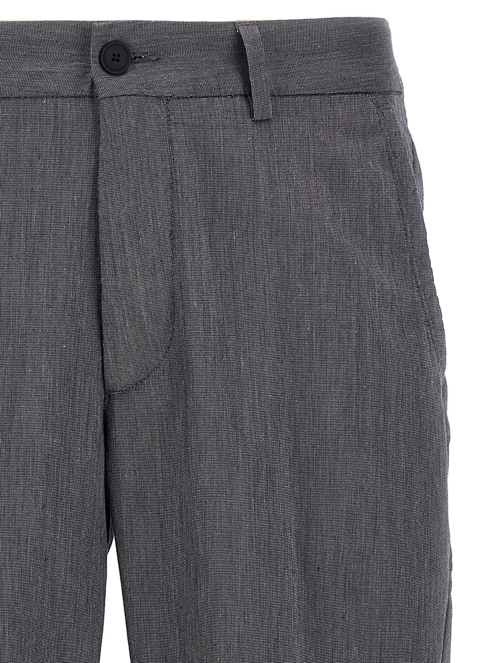 Hugo Boss Blue Cotton Casual Pants