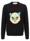 Valentino Garavani Black Cotton Cardigan