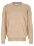 Brunello Cucinelli Beige Cashmere Cardigan