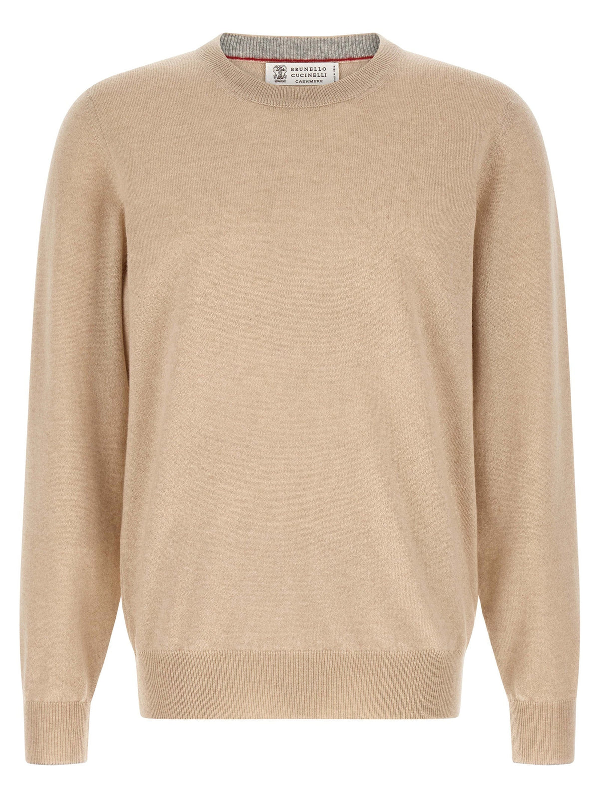 Brunello Cucinelli Beige Cashmere Cardigan