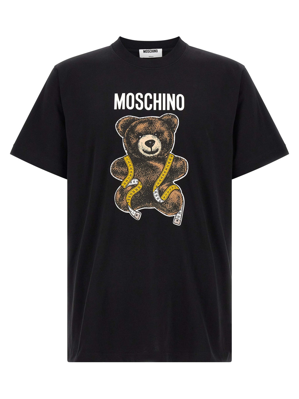 Moschino Black Cotton T-Shirt