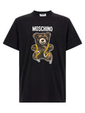 Moschino Black Cotton T-Shirt