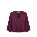 Malo Purple Cotton Women Sweater