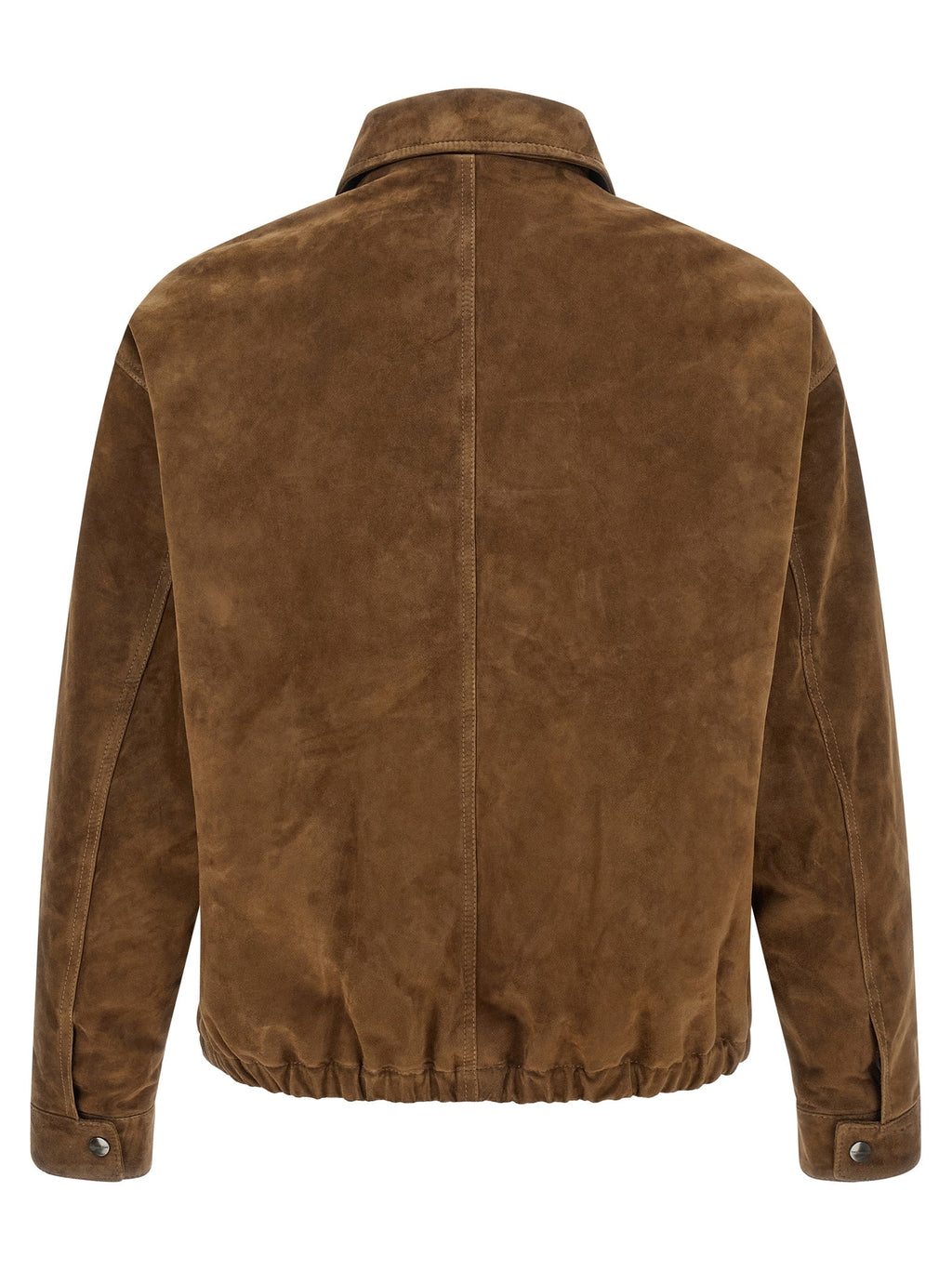 GIORGIO BRATO Brown Calfskin Leather Jacket
