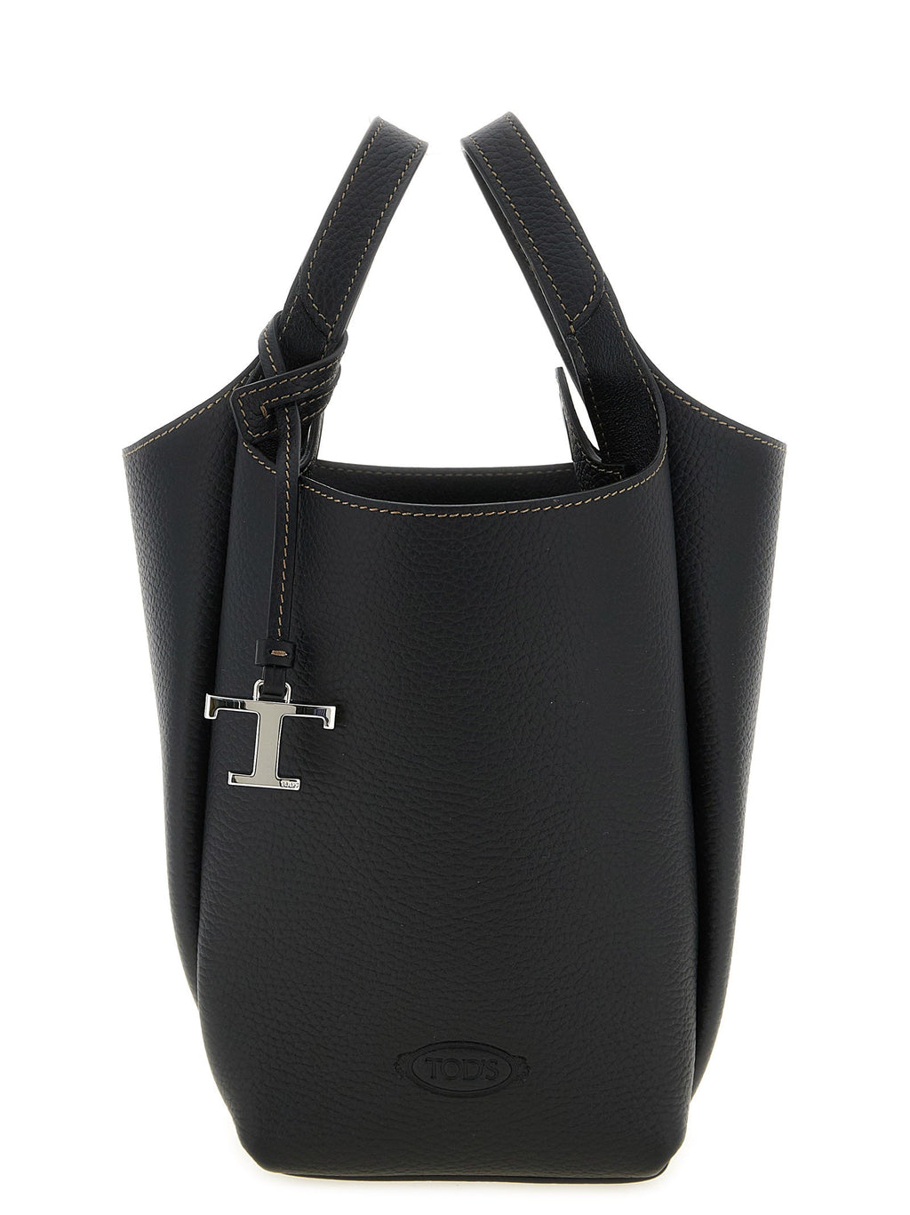 Tod's Black Calfskin Handbag