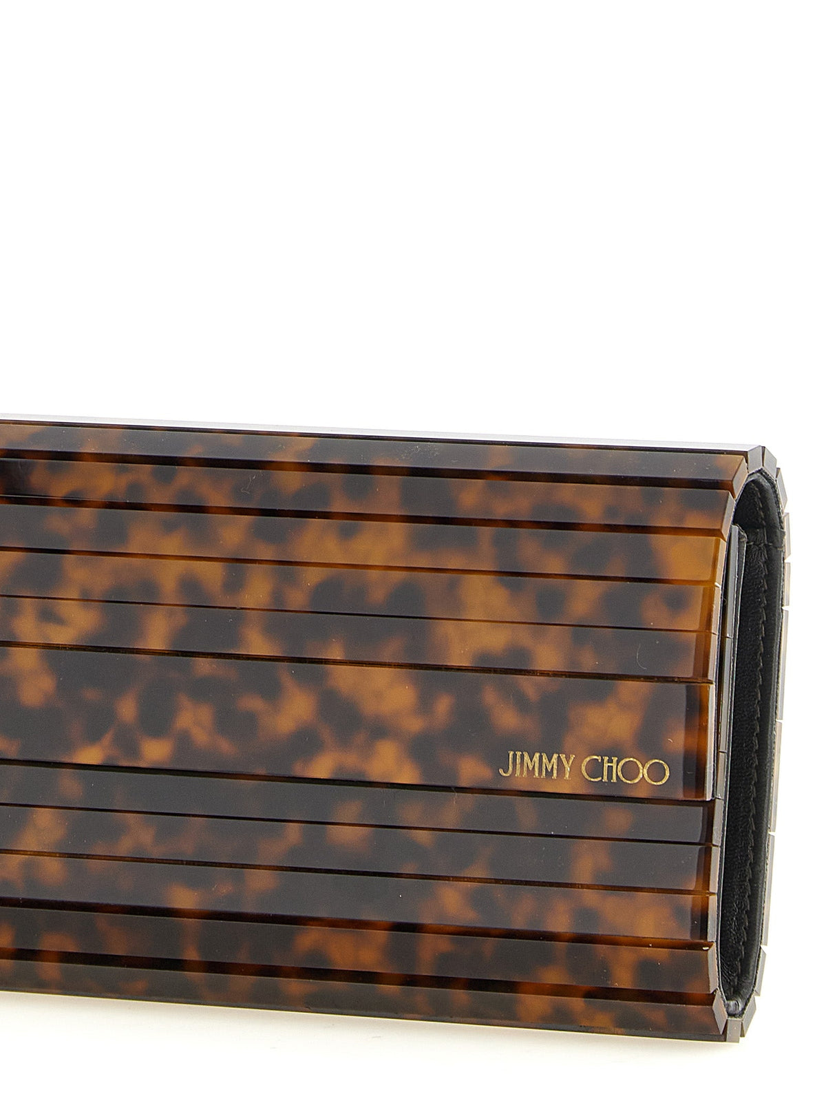 Jimmy Choo Beige Polyester Clutch Bag