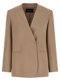 Fabiana Filippi Beige Acetate Blazer