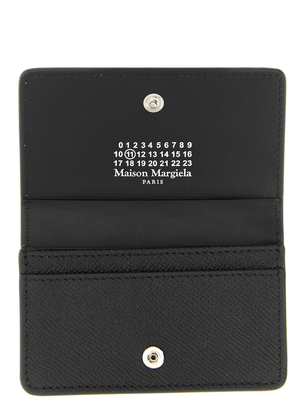 Maison Margiela Black Calfskin Cardholder