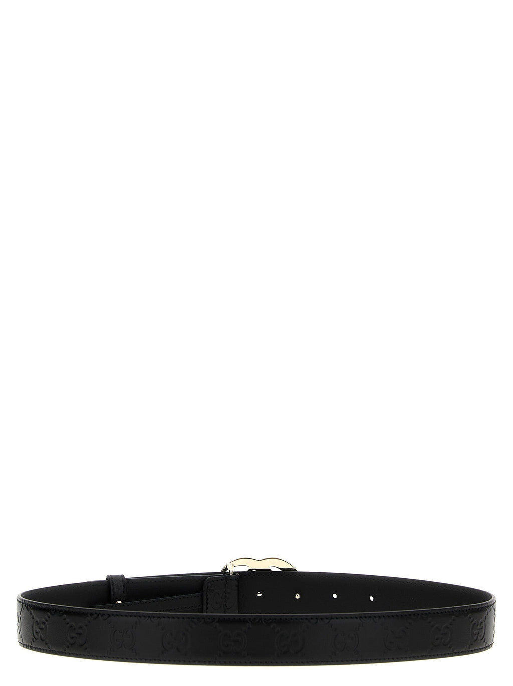 Gucci Black Calfskin Regular Belt