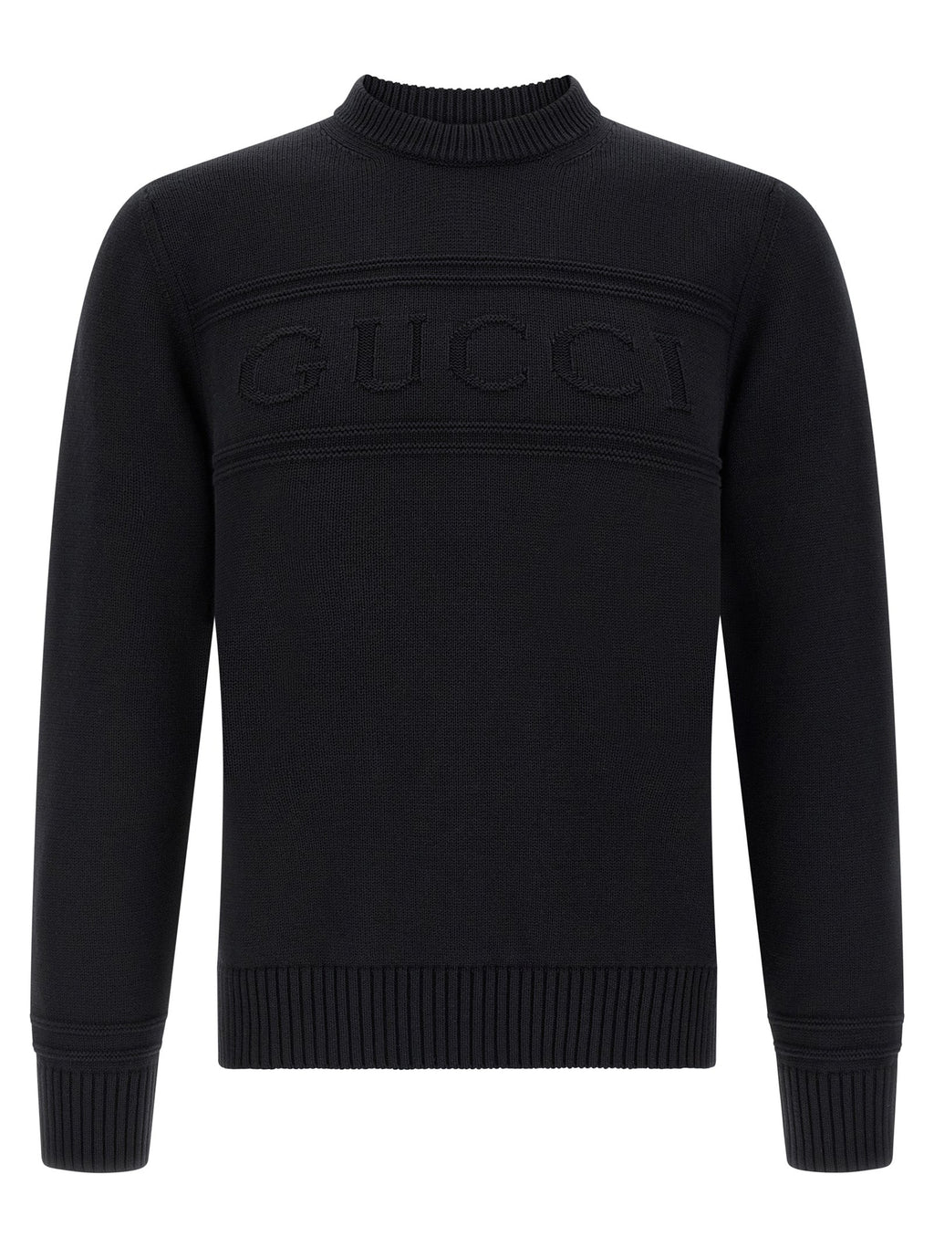 Gucci Black Cotton Cardigan