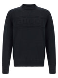 Gucci Blue Cotton Cardigan