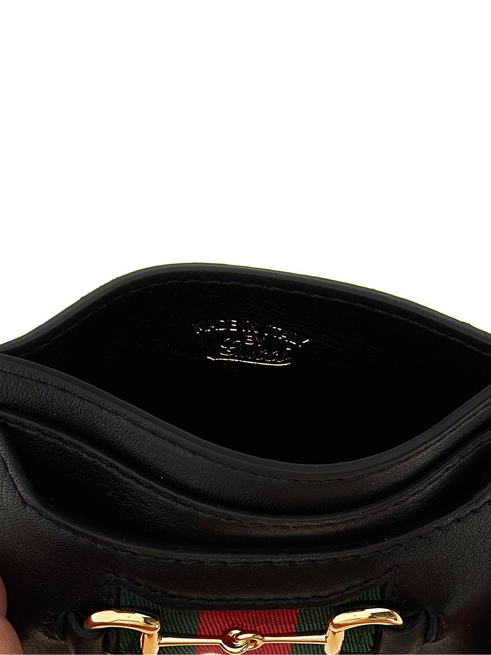 Gucci Black Calfskin Cardholder