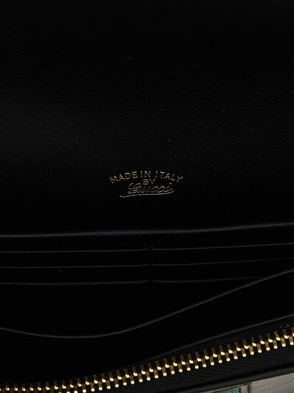 Gucci Black Calfskin Cardholder