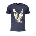 Cavalli Class Blue Cotton Men's T-Shirt