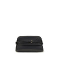 Moschino Black Goatskin Clutch Bag