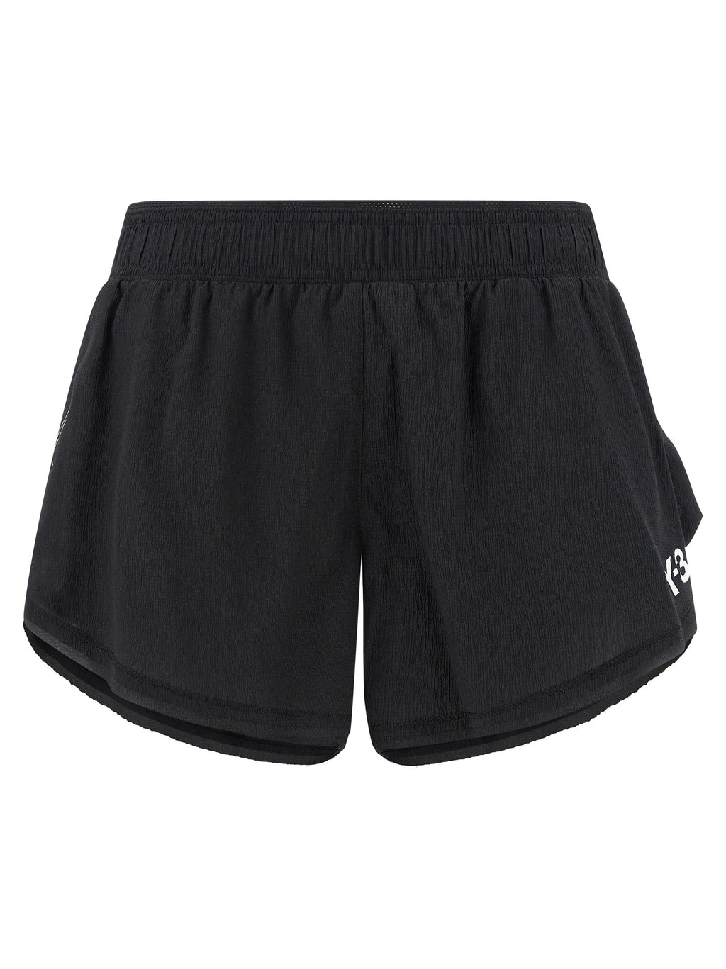 Y-3 Black Polyamide Bermuda Shorts