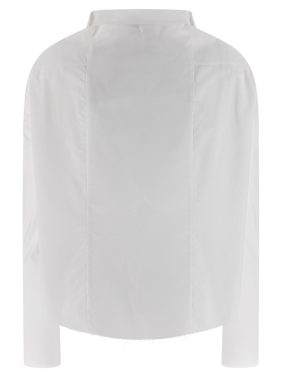 MM6 Maison Margiela White Cotton Blouse
