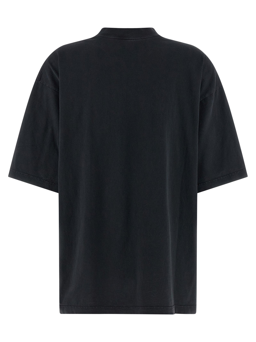 Balenciaga Black Cotton T-Shirt