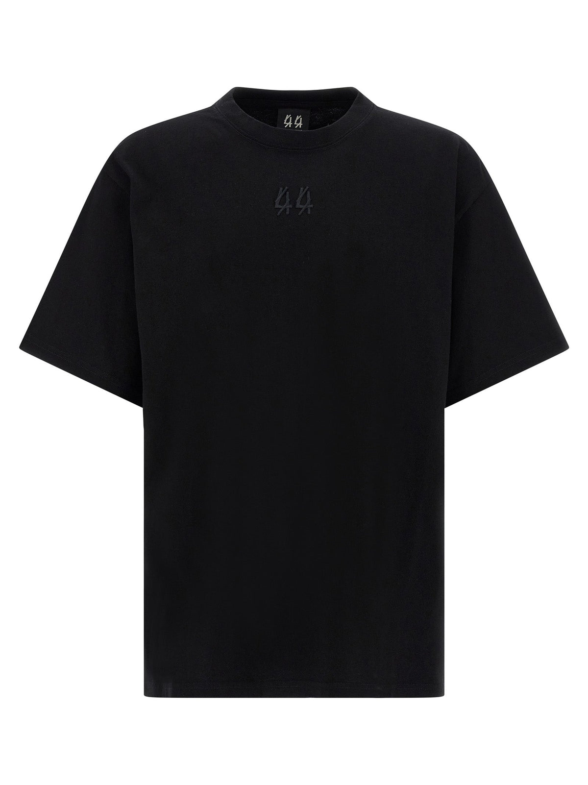 44 Label Group Black Cotton T-Shirt